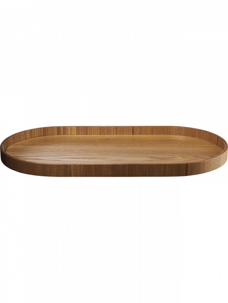 Wood Oval Serving Tray