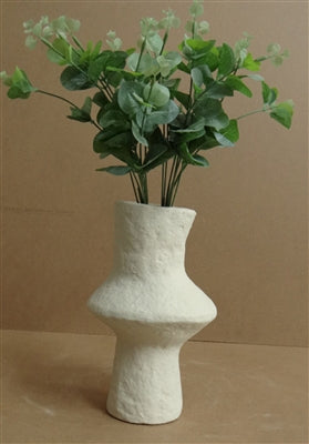 Paper Mache Vase 10" Dia