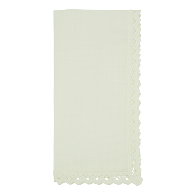 Lace Border Napkin 4 PC