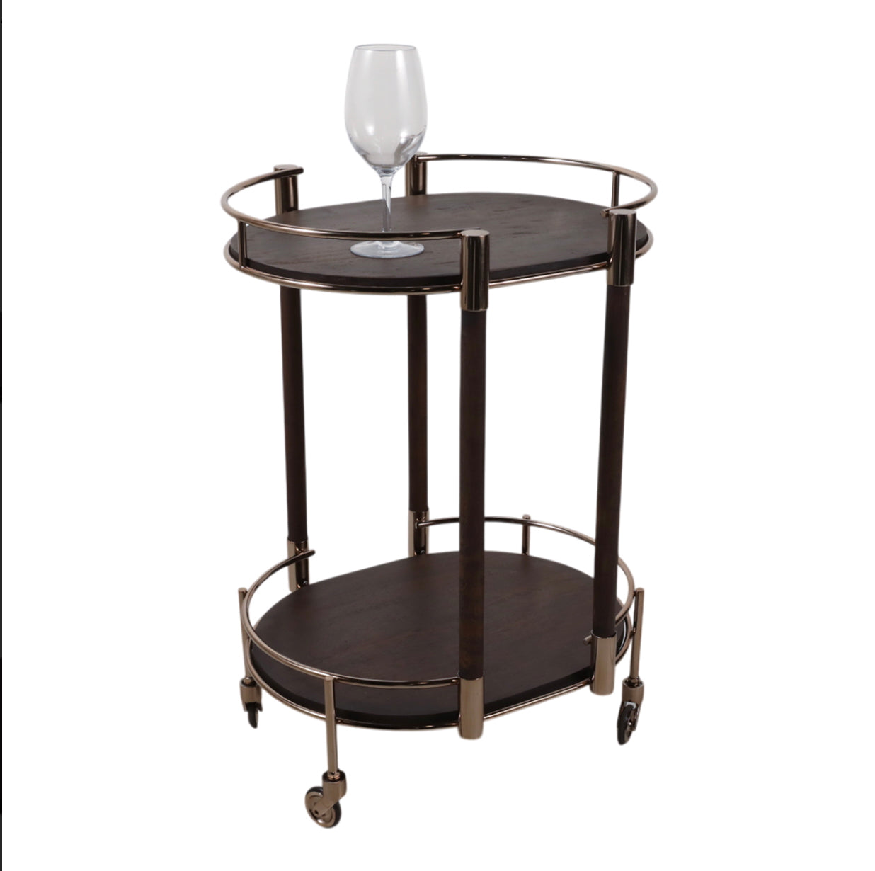 Marion Bronze Bar Cart