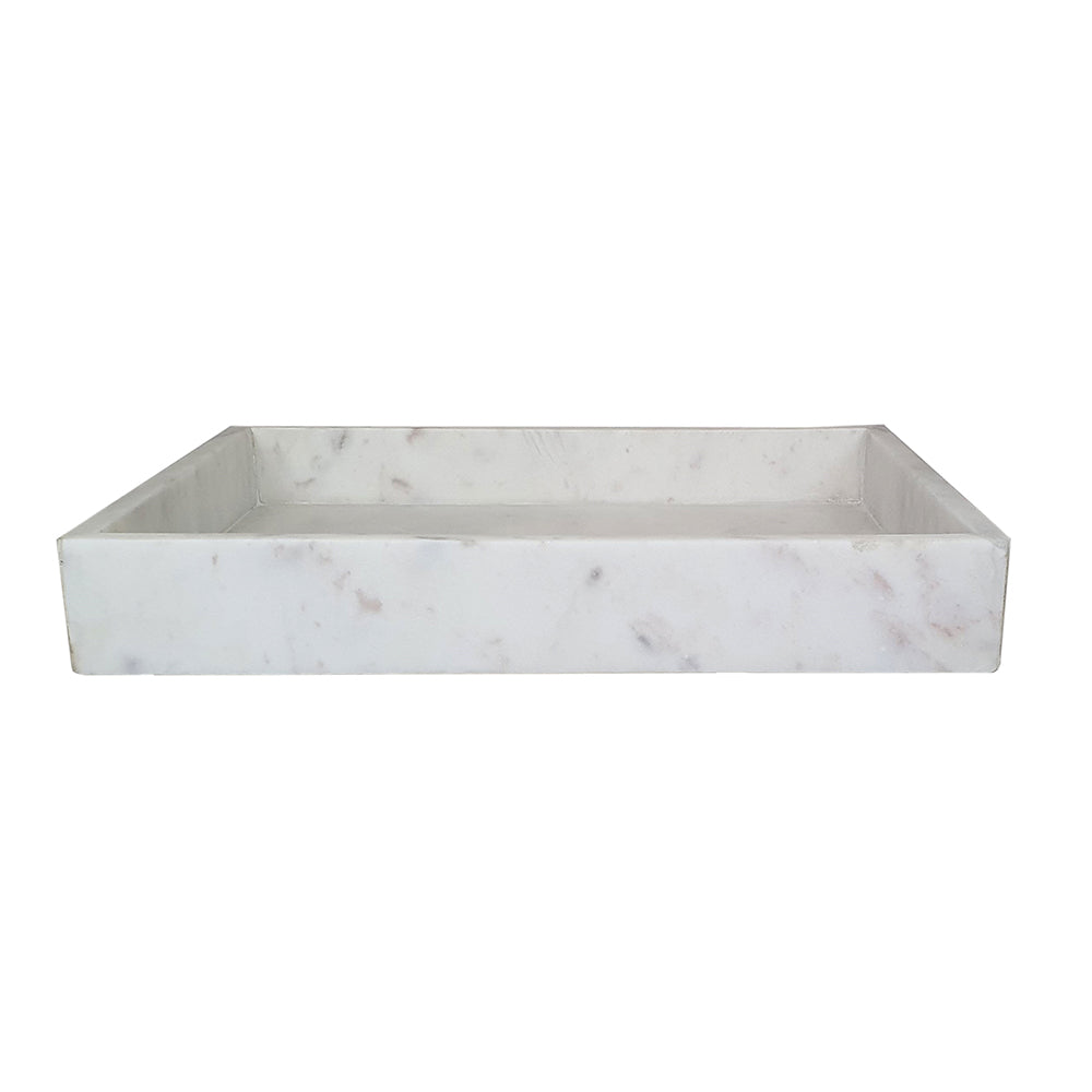 White Marble Tray