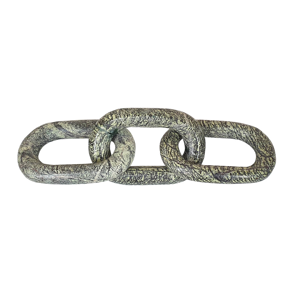 Natural Off Green Marble Chain