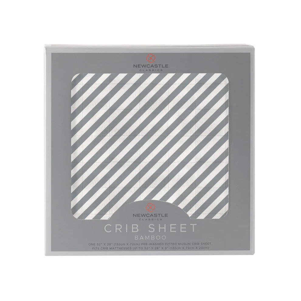 Finley Stripe Crib Sheet