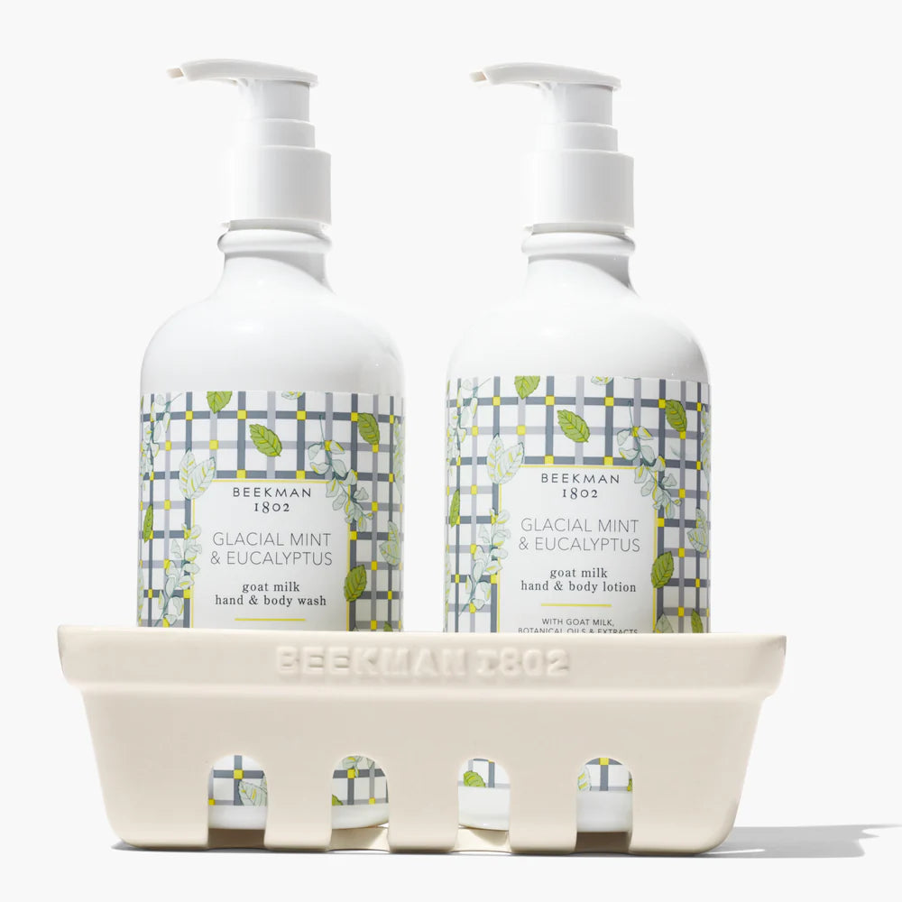 Glacial Mint & Eucalyptus Caddy Set