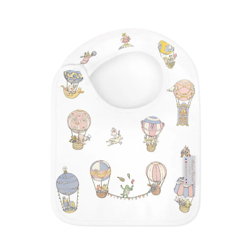 Atelier Choux Pastel Circus Satin Bib