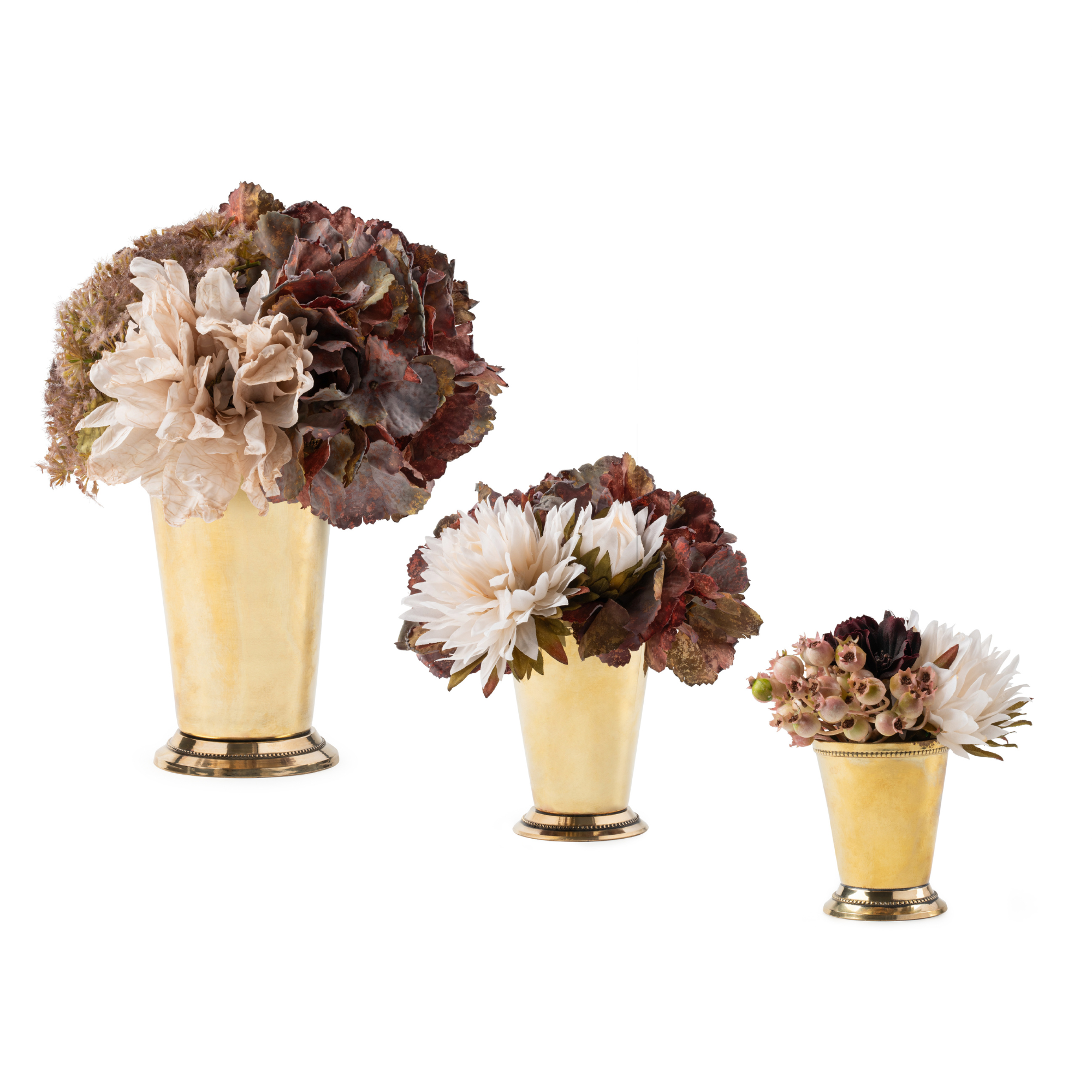 Brass Julep Floral Arrangement