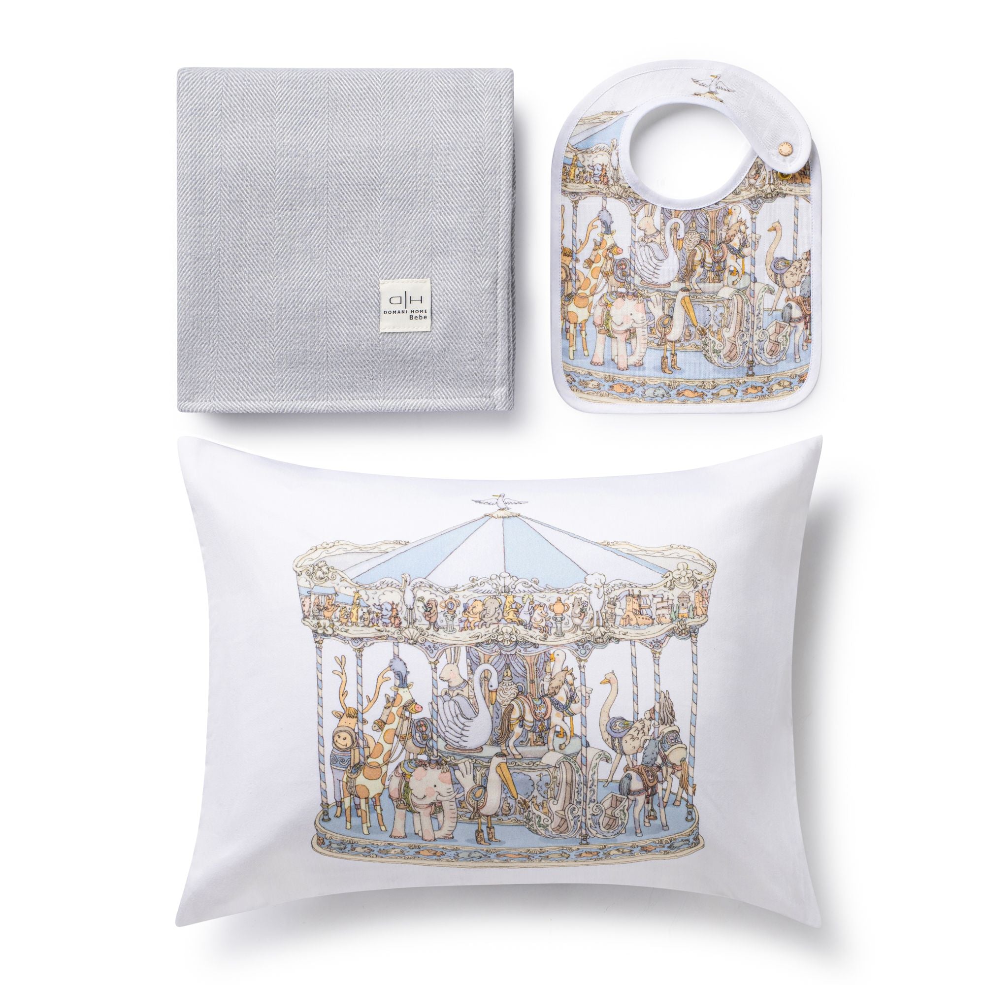 Carousel Blue Gift Set