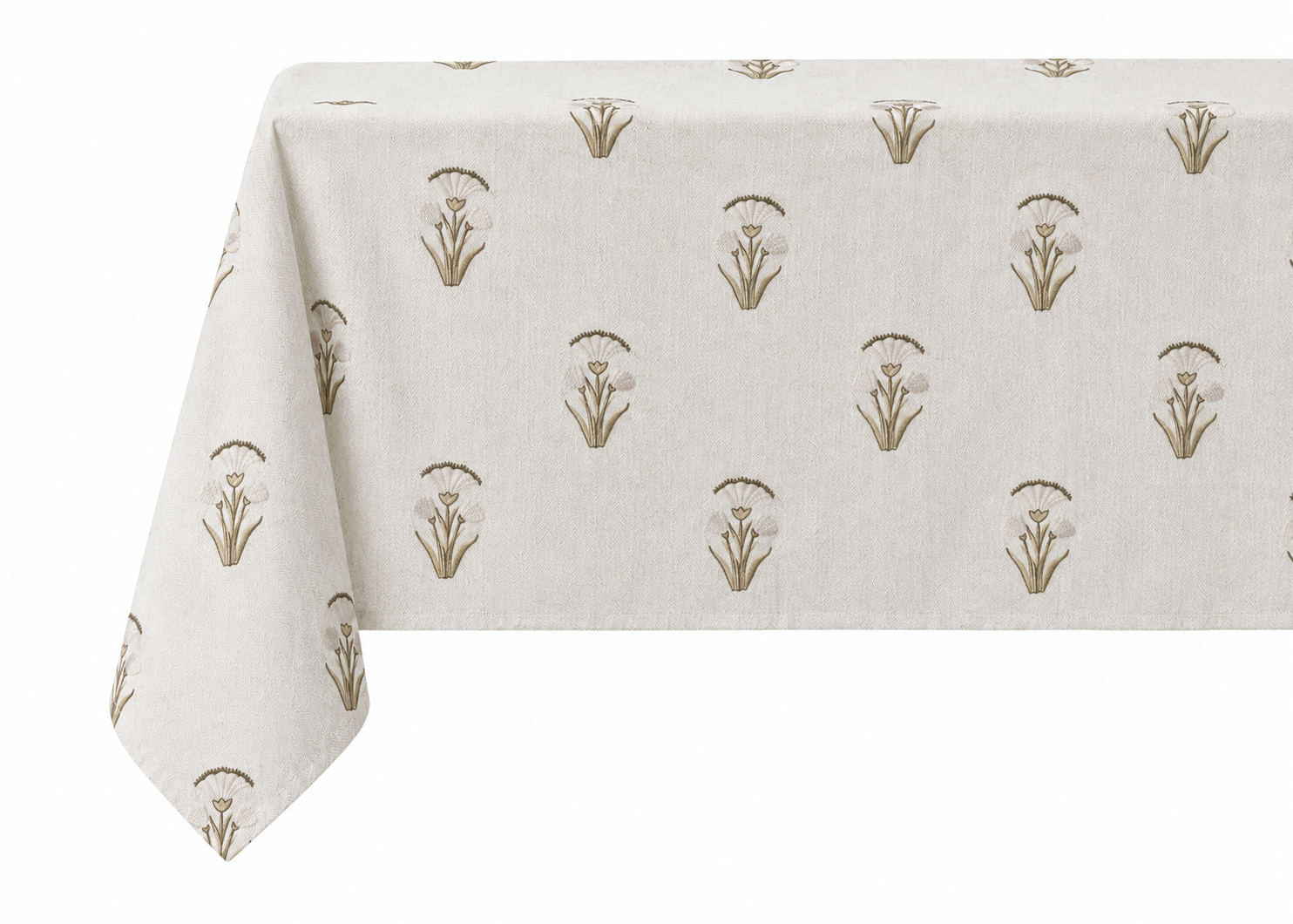 Petalina Latte Tablecloth