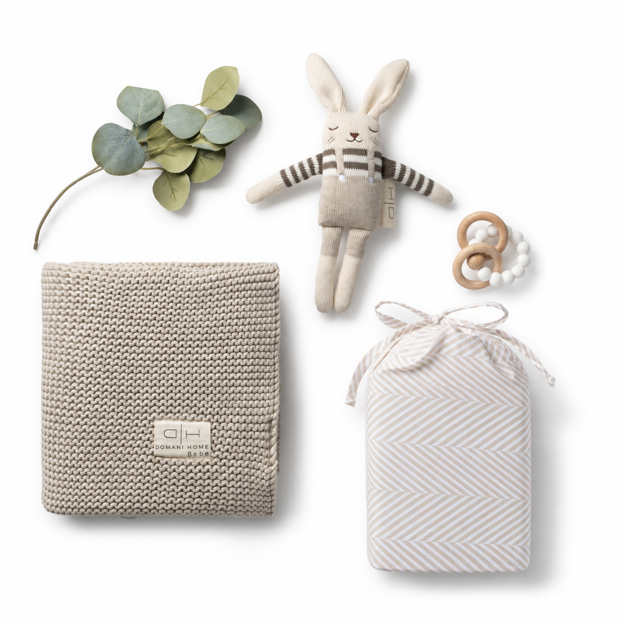 Chunky Taupe Baby Gift Set