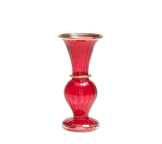 Kim Seybert Ruby Trumpet Bud Vase
