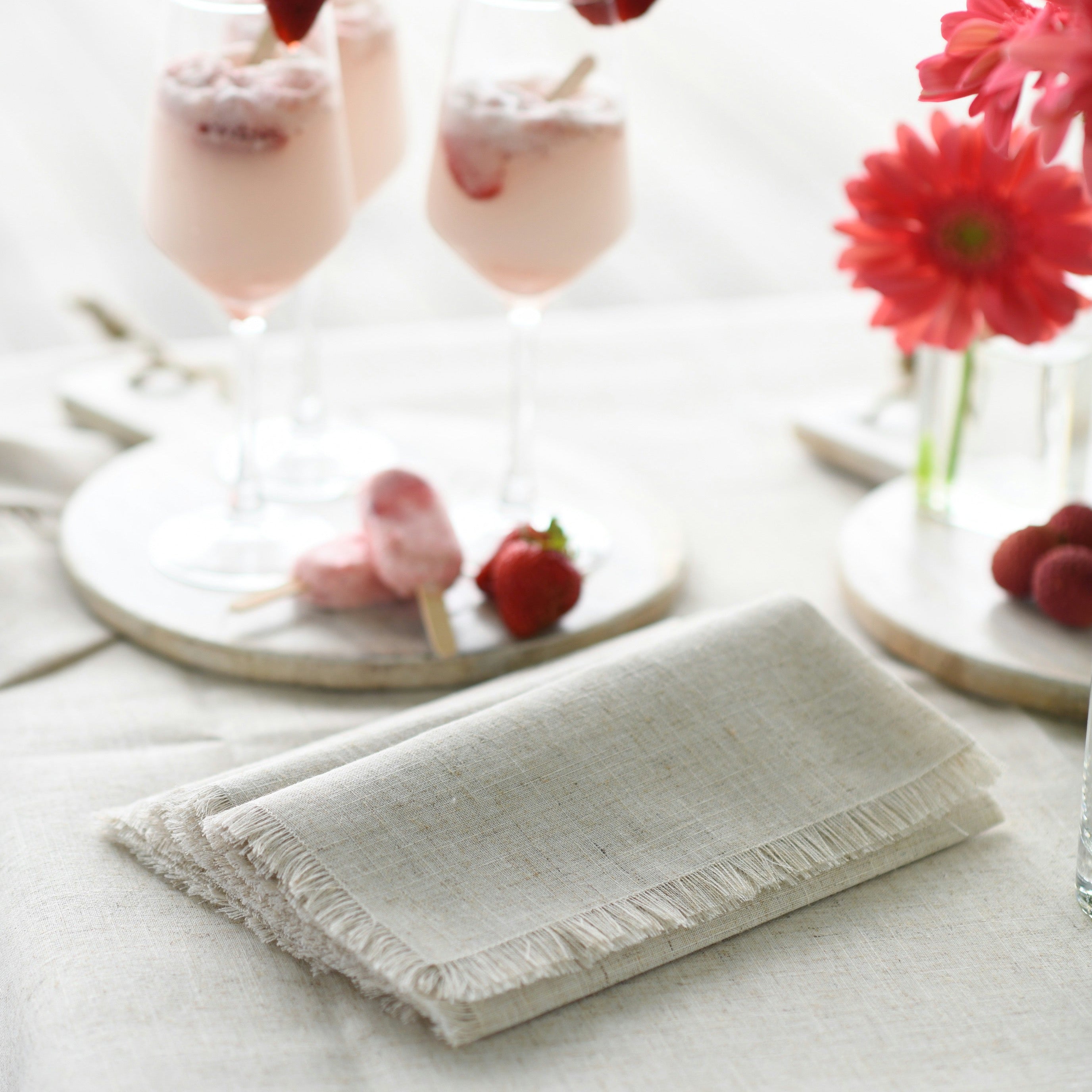Frayed Edge Napkin