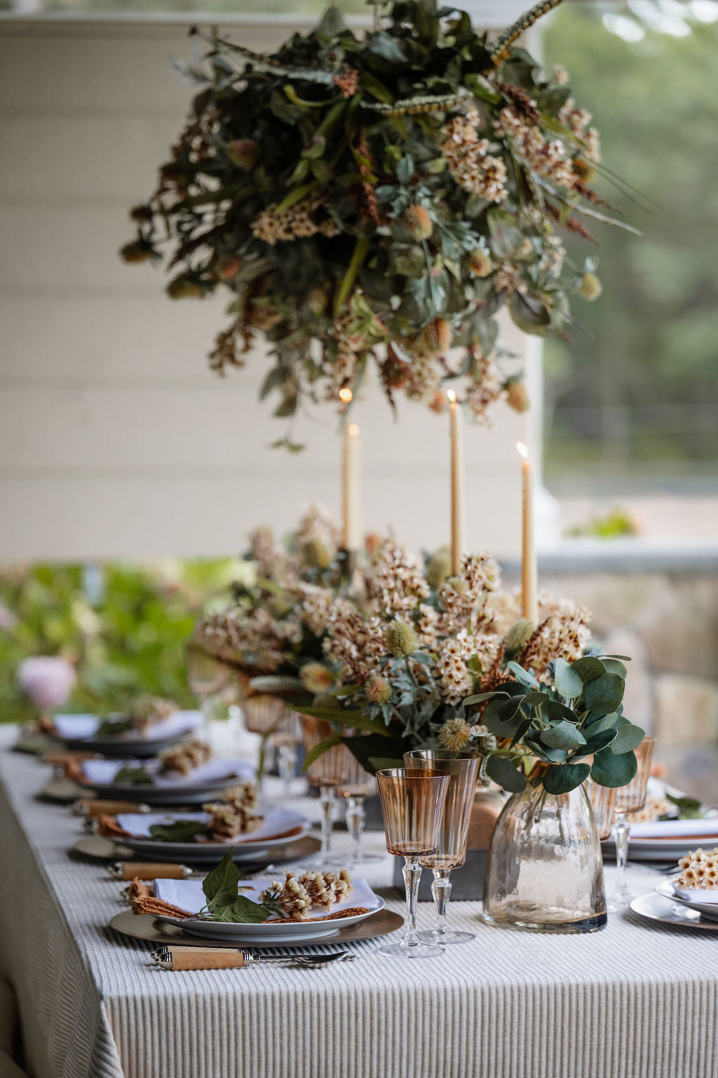 DH Rustic Thistle Blossom Chandelier