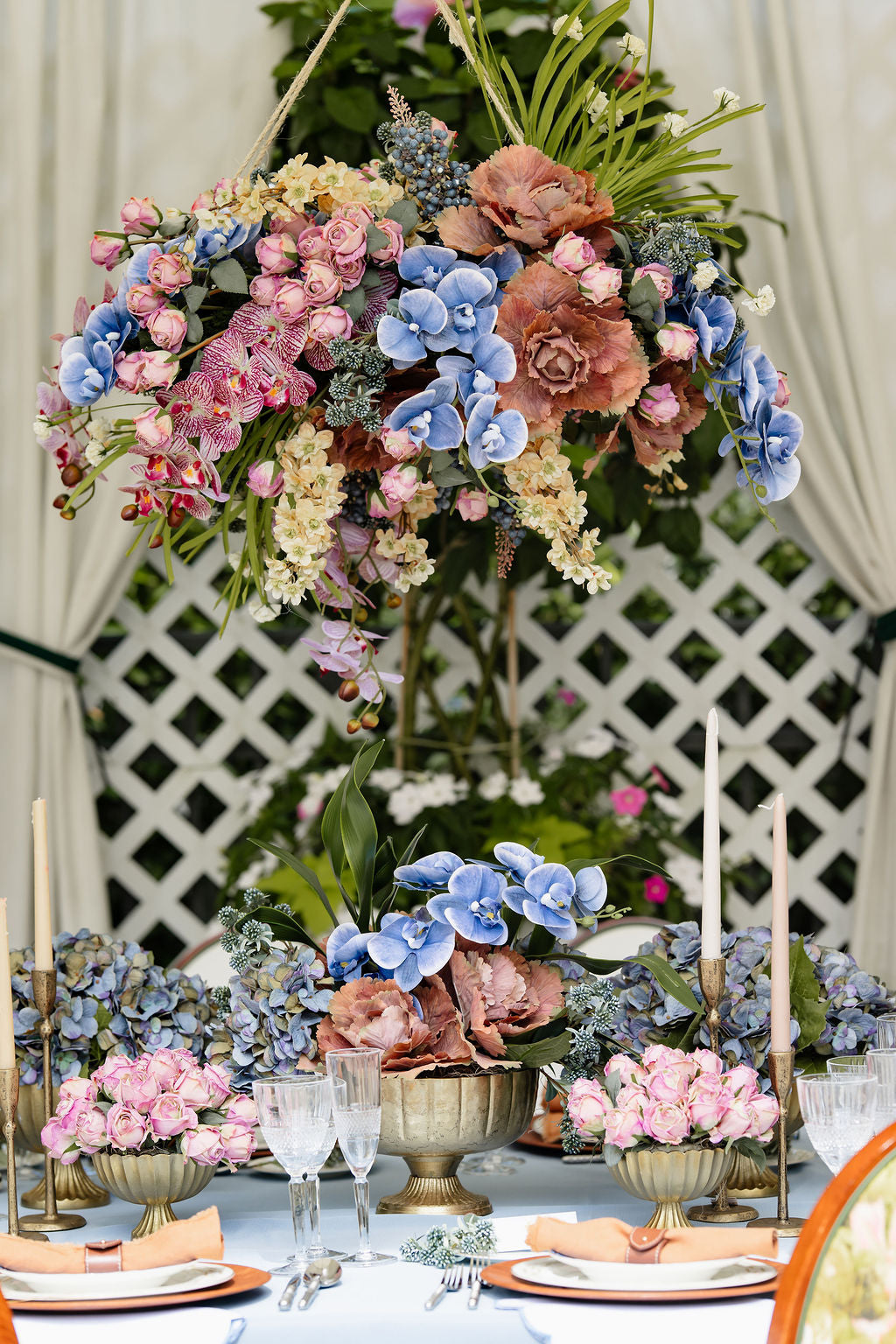 DH Jardin Etoile Floral Chandelier