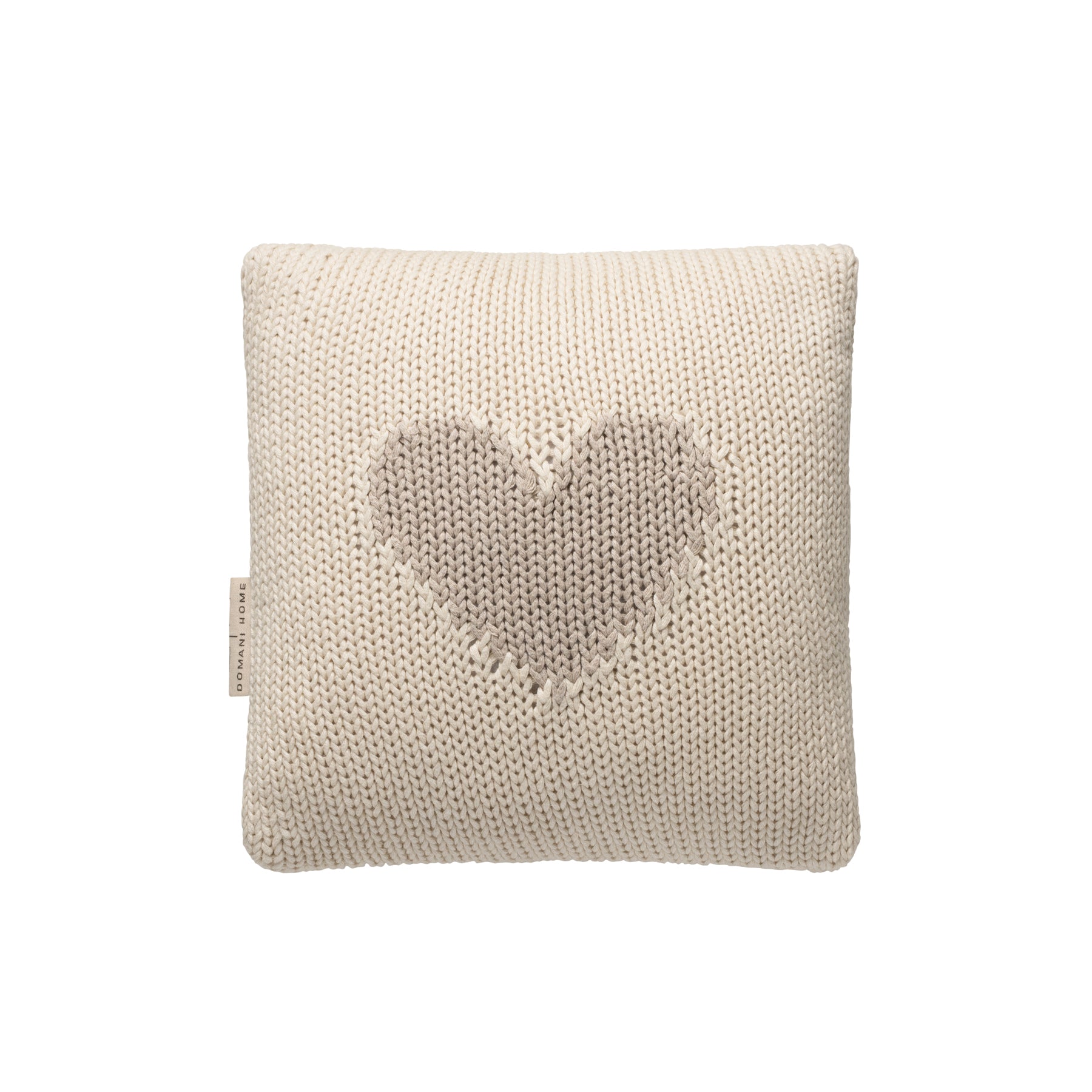 DH Mini Toss Grey Heart Cushion