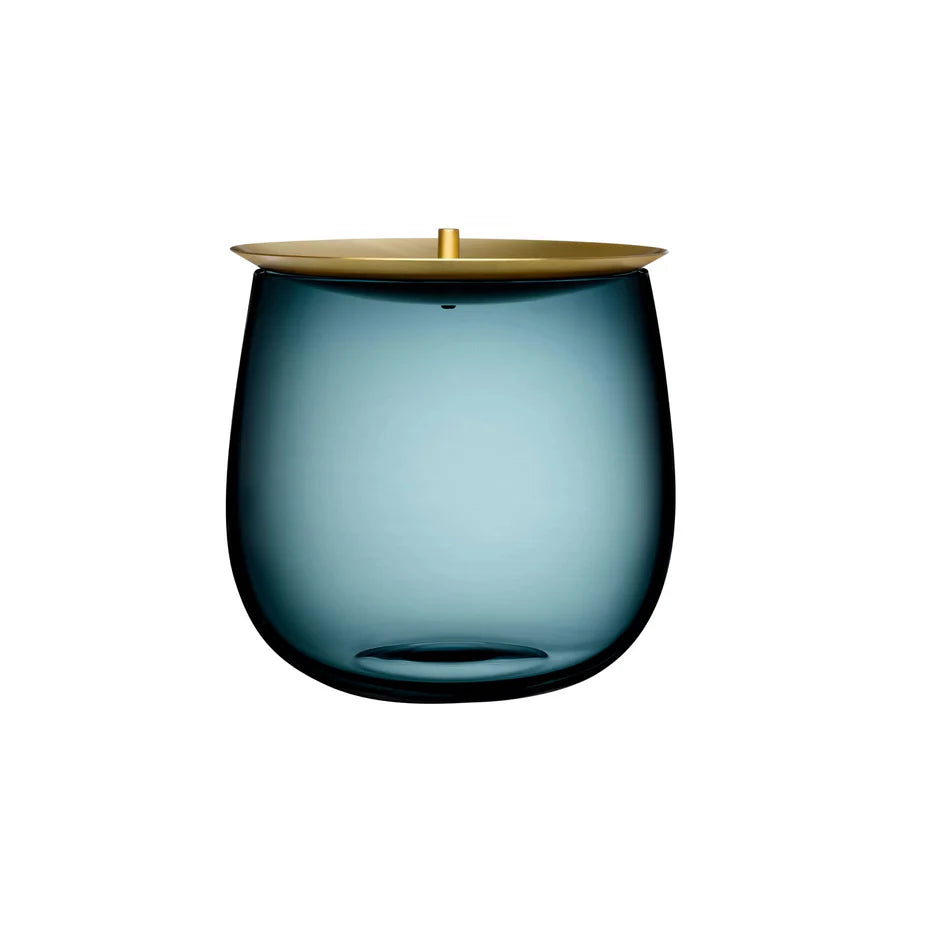 Beret Storage Box With Brass Lid