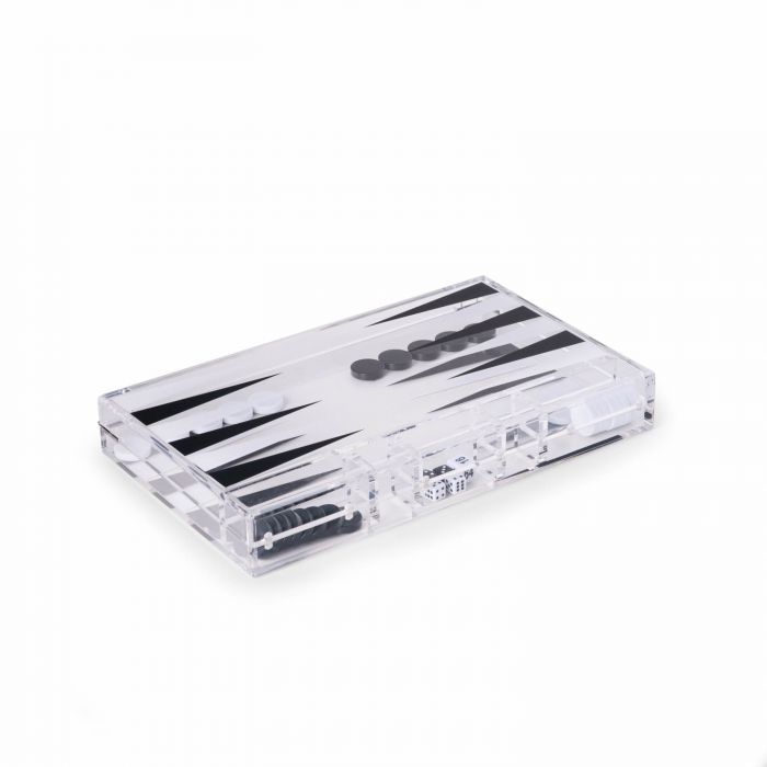 Lucas Acrylic Backgammon Set
