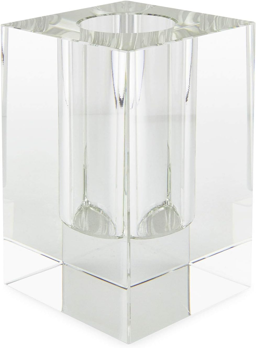 Square Crystal Vase