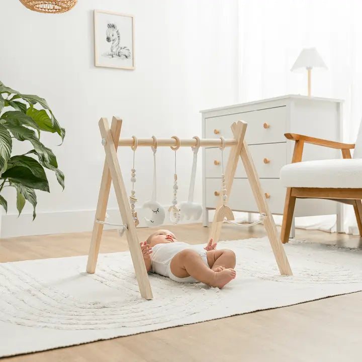 Wooden Baby Play Gym