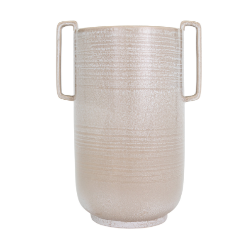 Ebeko Ceramic Beige Vase