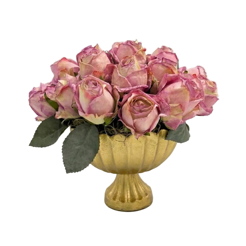 DH Pink Rose Pedastal