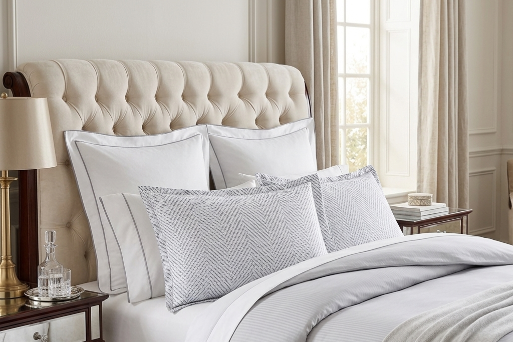 DH Leze Blue King Sham