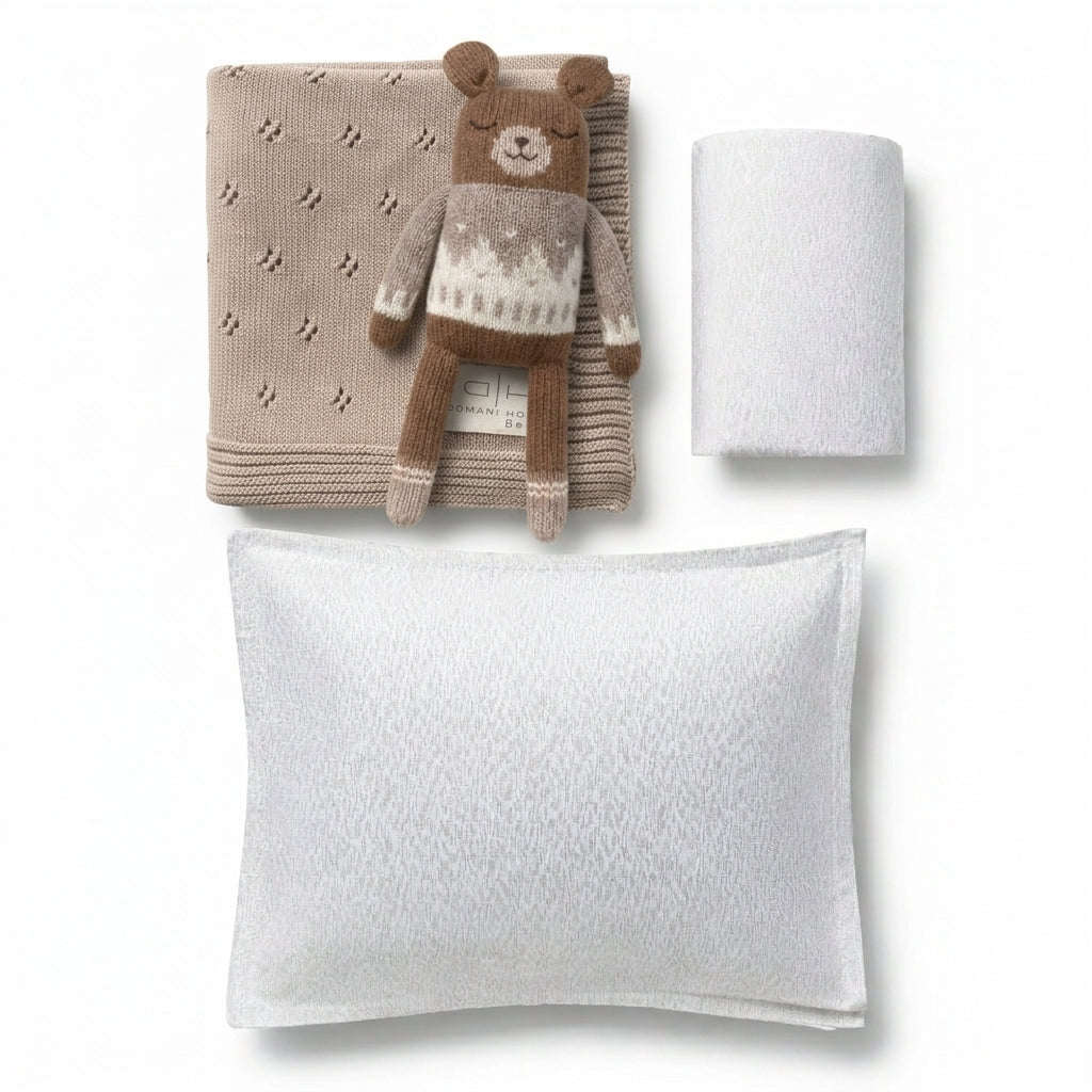 Hazy Muslin Crib Gift Set