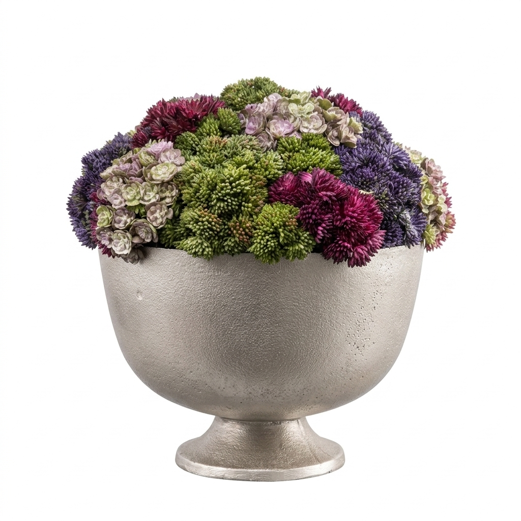 DH Multi in Silver Pedestal Pot