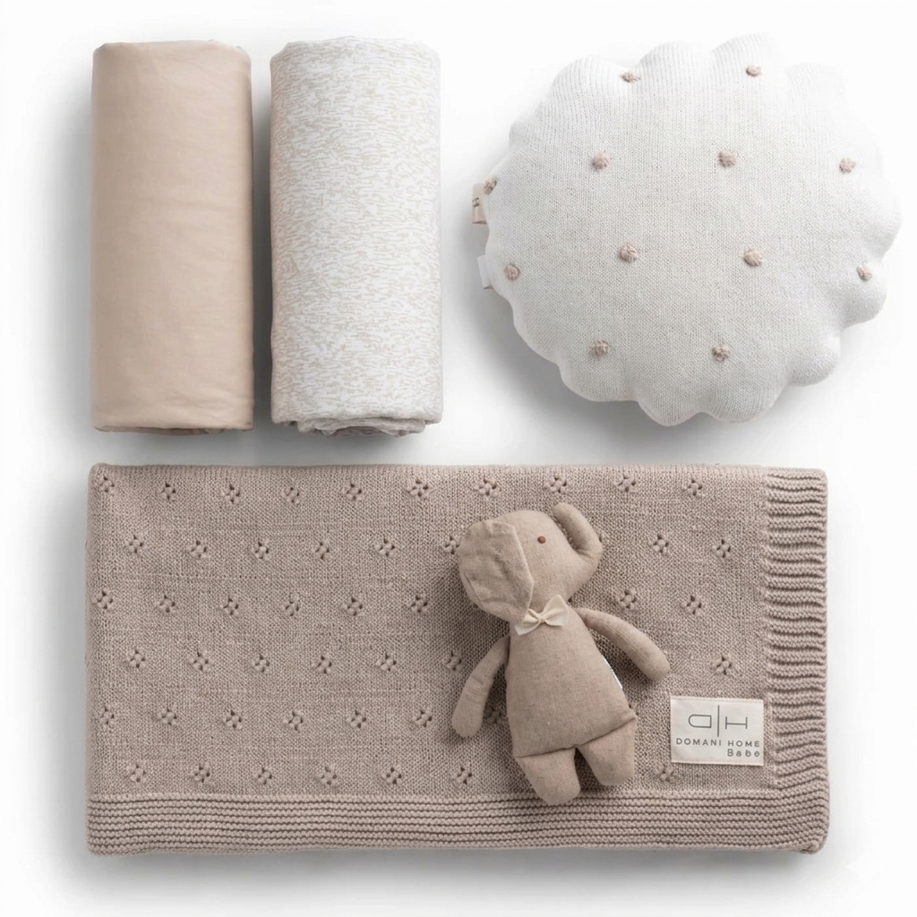 Taupe Crib Gift Set