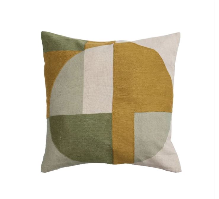 Geometric Accent Pillow