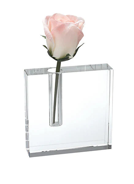 Plain Block Bud Vase