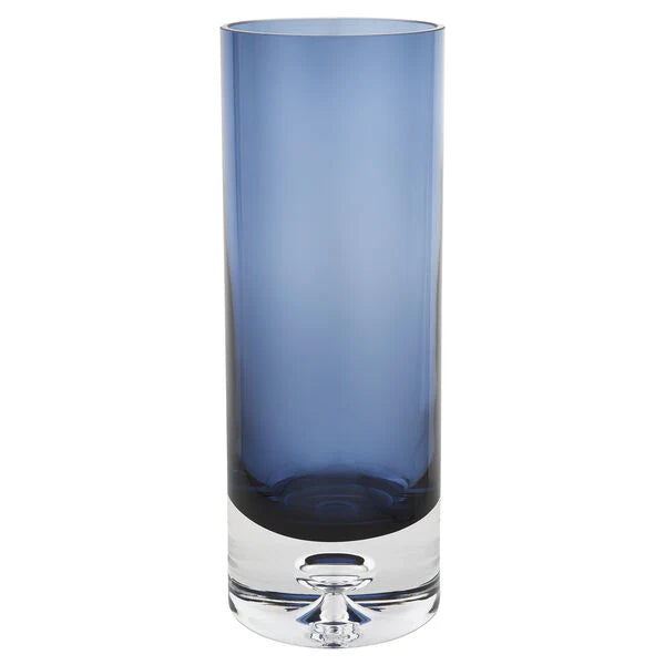 Blue Cylinder Vase