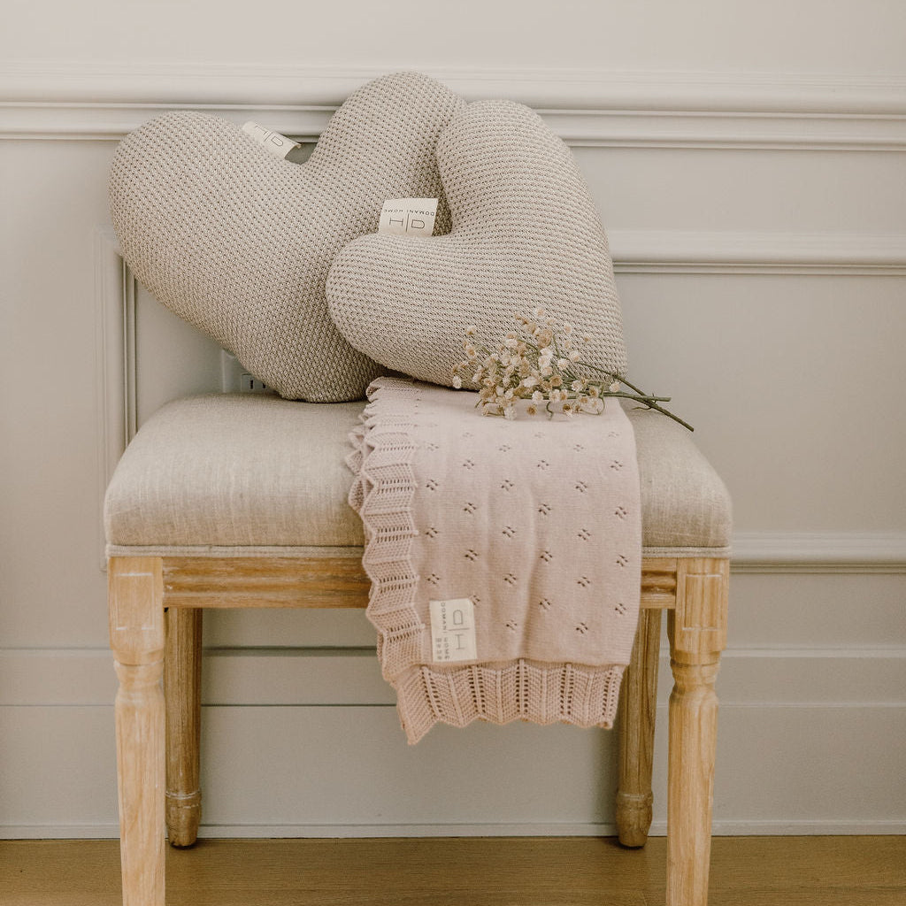 DH Heart Pillow