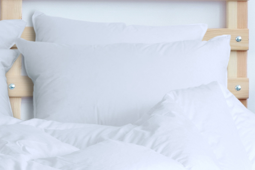 Mackenza White Down Blend Medium Pillow