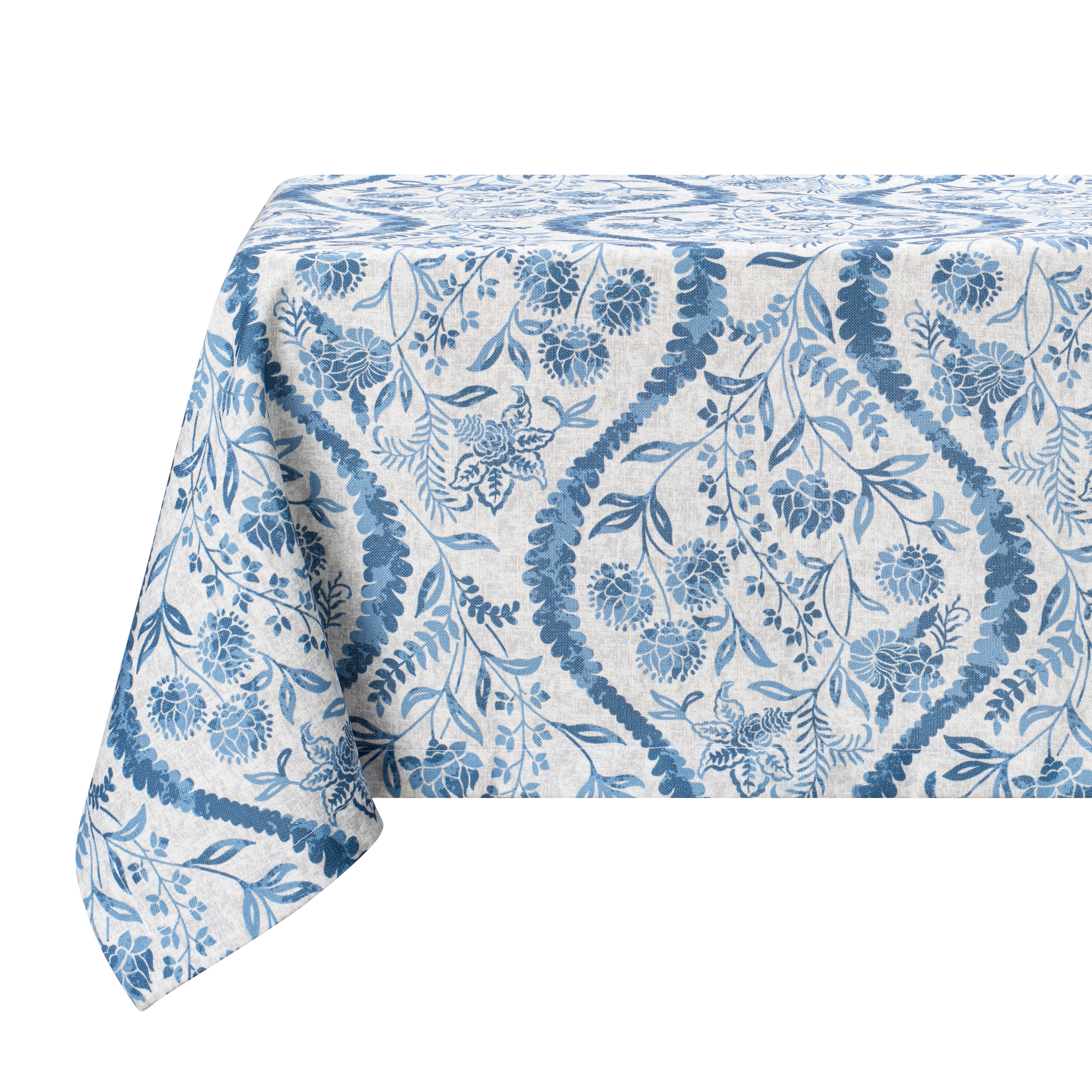 Marseille Blue Tablecloth
