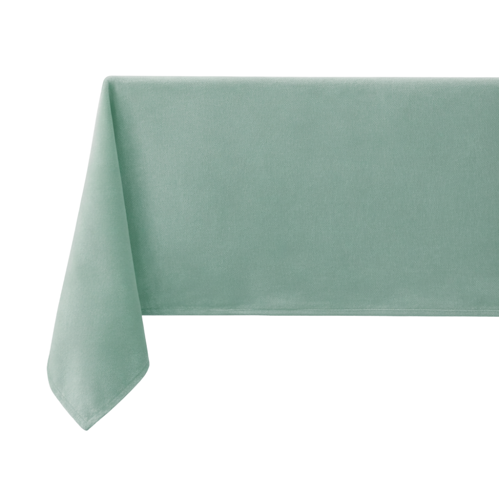 Floor Length Velveteen Cloth-Mint