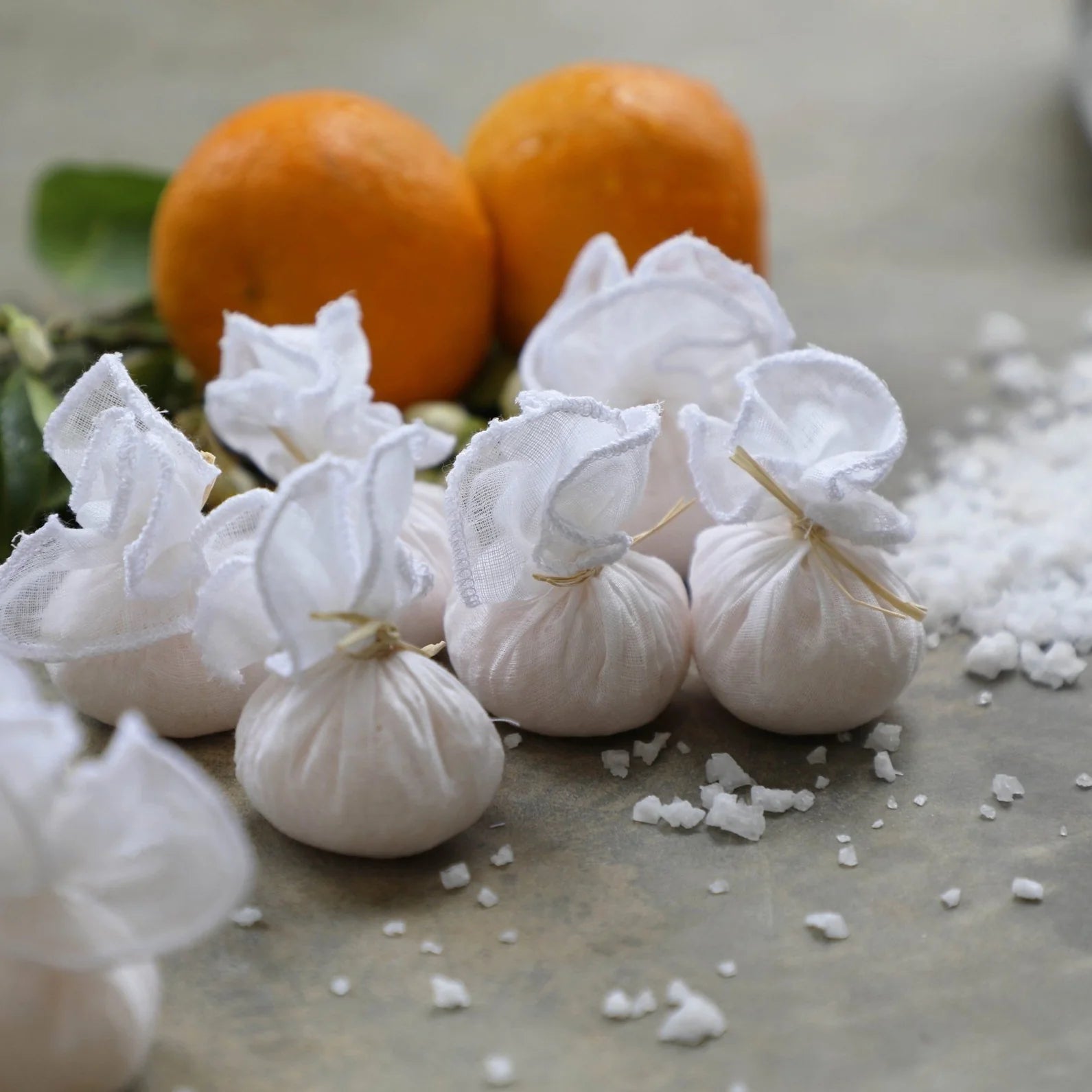 Orange Blossom Bath Salts Set Of 9