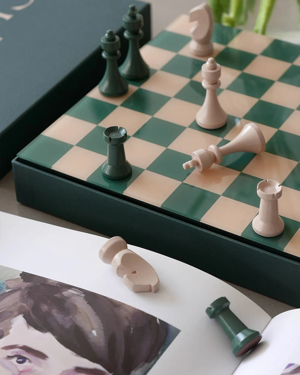 New Classic Green Chess