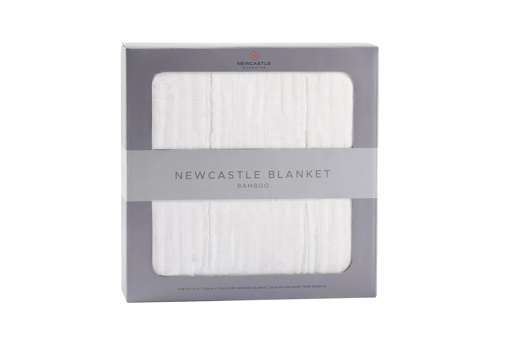 Pure White Bamboo Blanket