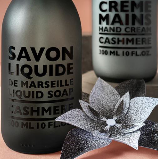 Liquid Marseille Soap Glass-Cashmere