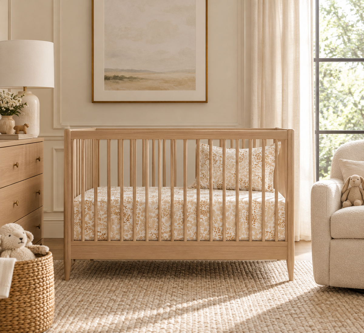 DH Golden Meadow 3PC Crib Set