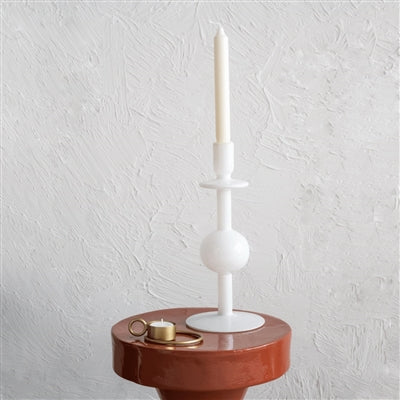 Glass Bulb Candle Holder