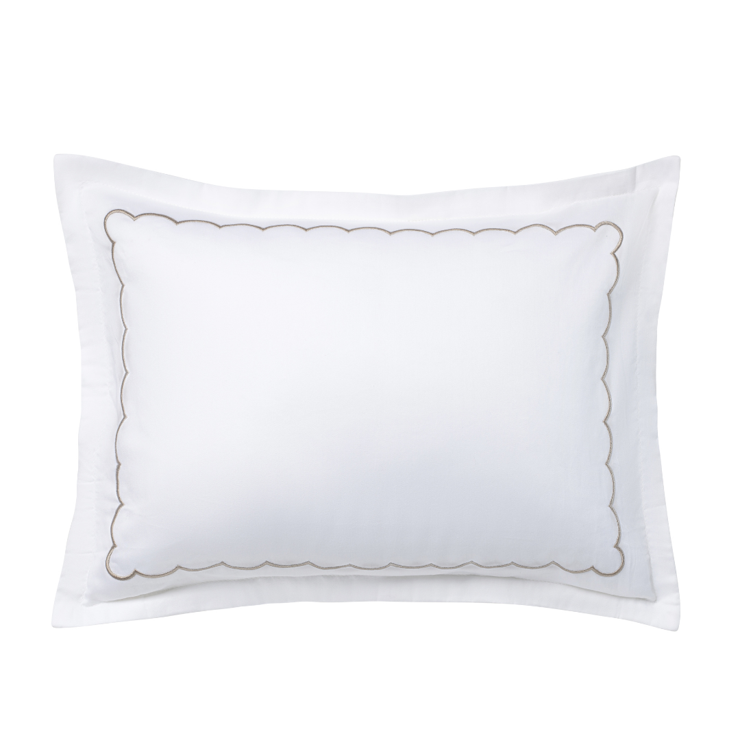 DH Scallop Hotel Linen Sham