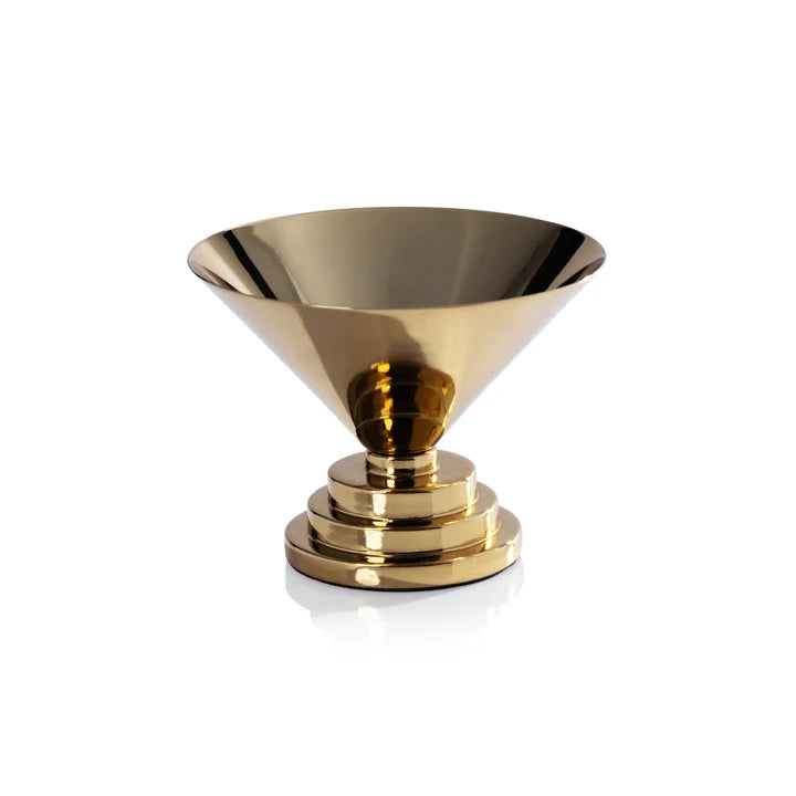 Polished Gold Mayan Alloy Bowl