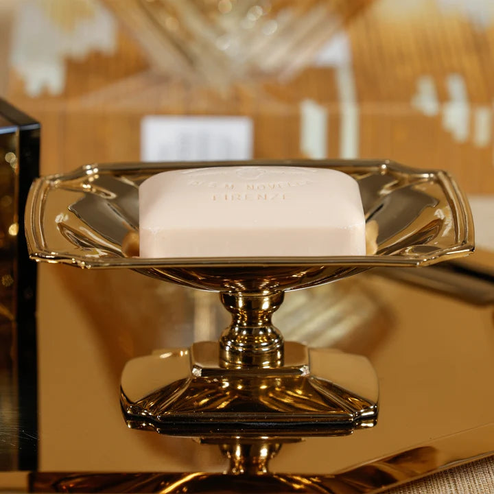 Polished Gold Antique Footed Dish