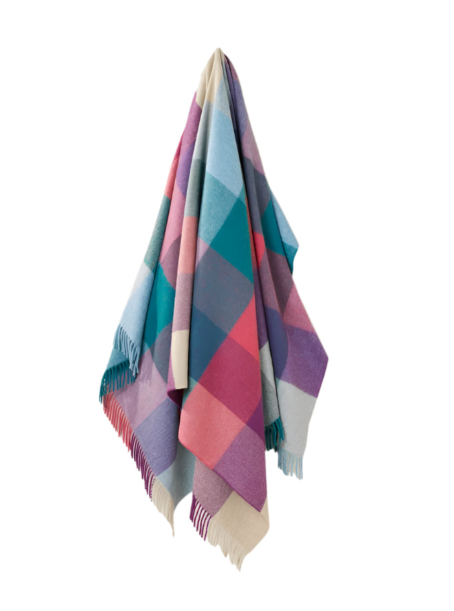 Merino Lambswool Throw Blanket St. David's