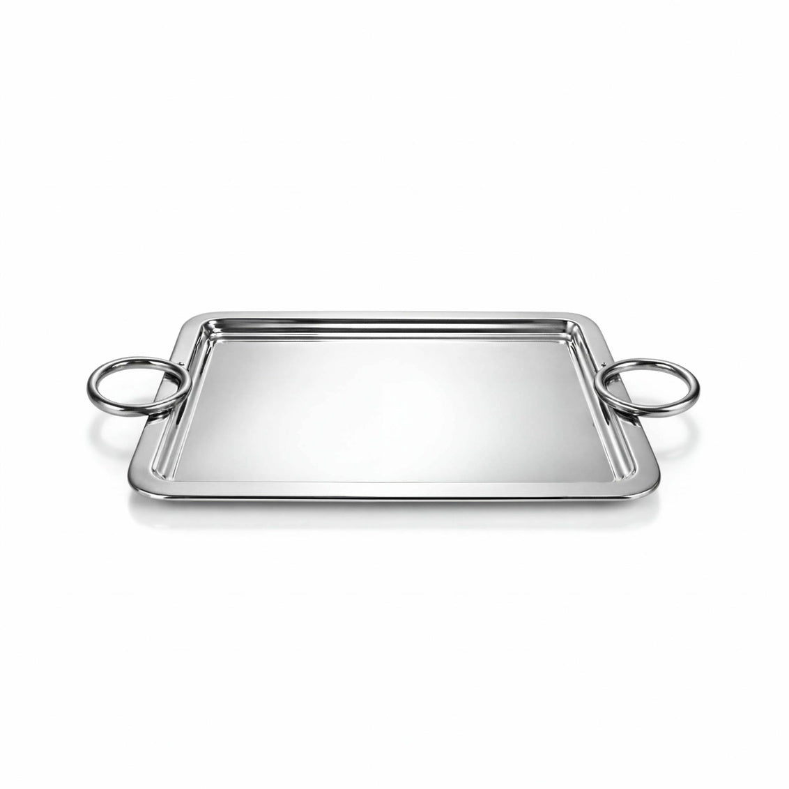 Sphere Rectangle Tray with Handles