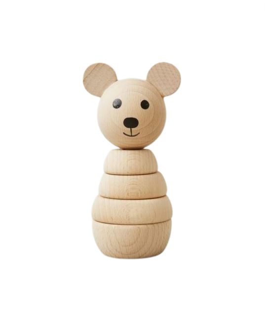 Bear Stacking Wooden Toy