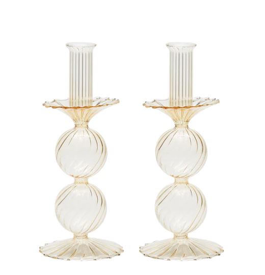 Bella Short Candle Holder Set of 2
