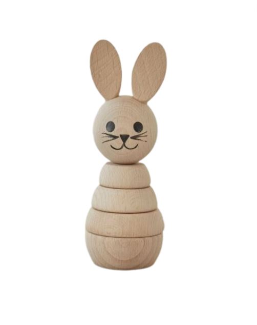 Bunny Stacking Wooden Toy