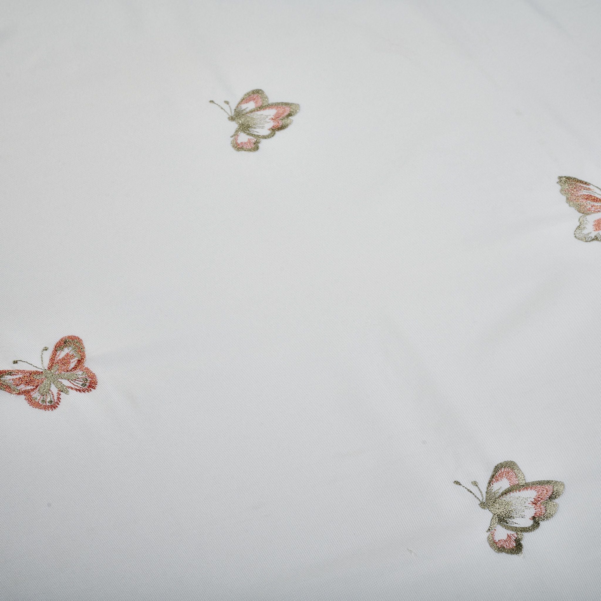 Embroidered Butterfly Tablecloth